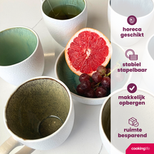 Cookinglife Mugs Belize 330 ml - 6 pieces