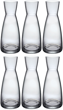 Bormioli Rocco Carafes Ypsilon - Transparent - 1 liter - 6 pieces