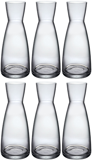 Bormioli Rocco Carafes Ypsilon - Transparent - 1 liter - 6 pieces