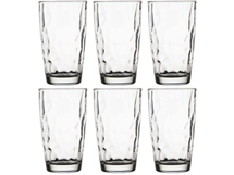 Bormioli Rocco Long drink glasses Diamond - 470 ml - 6 pieces