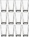 Bormioli Rocco Long drink glasses Diamond - 470 ml - 12 pieces