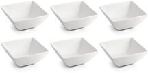 BonBistro Dipping dish Yong Squito 10 x 10 cm - White - 6 pieces