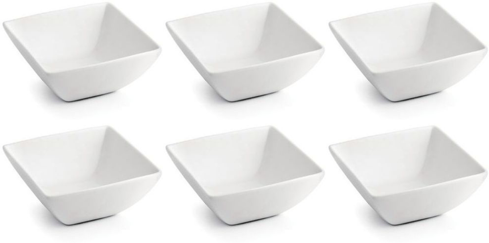 BonBistro bowl Yong Squito 14 x 14 cm - White - 6 pieces