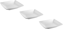 BonBistro Deep plate Yong Squito 22 x 22 cm - White - 3 pieces