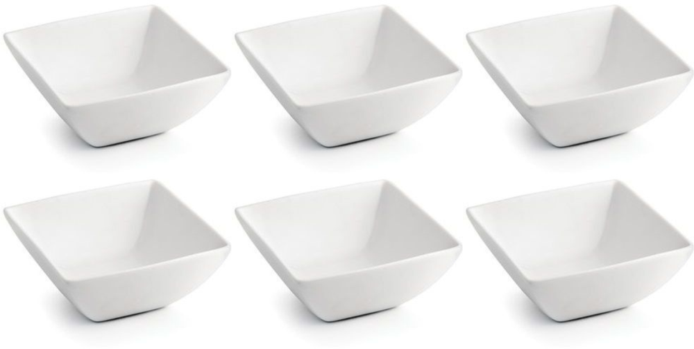 BonBistro bowl Yong Squito 18 x 18 cm - White - 6 pieces