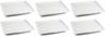 BonBistro Petitfour Plate Yong Squito 10 x 10 cm - White - 6 pieces