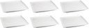 BonBistro breakfast plate / Dessert plate Yong Squito 18 x 18 cm - White - 6 pieces