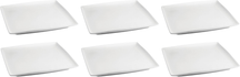 BonBistro breakfast plate / Dessert plate Yong Squito 18 x 18 cm - White - 6 pieces