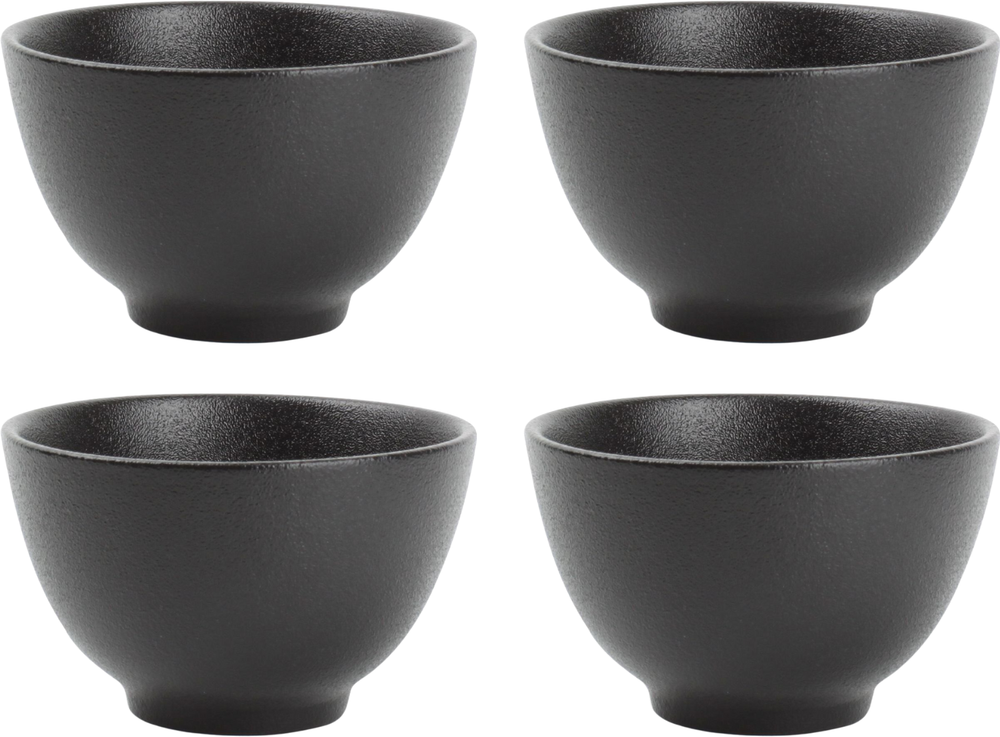 Fine2Dine bowl Dusk Black ø 14 cm - 4 pieces