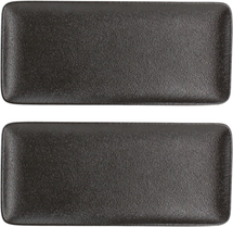 Fine2Dine plate Dusk Black 22 x 10 cm - 2 pieces