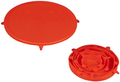 Sareva Freshness lids - Silicone - 6-piece - Universal - Red - Airtight - Leakproof - BPA-free