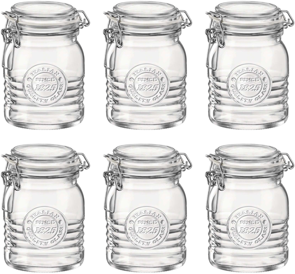 Bormioli Rocco Weck jar Officina 1825 - ø 9.5 cm / 500 ml - 6 pieces