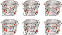 Bormioli Rocco Weck jar Fido - ø 8.3 cm / 125 ml - round - 6 pieces