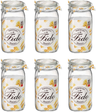 Bormioli Rocco Weck jar Fido - 10 x 10 cm / 1.5 liters - square - 6 pieces