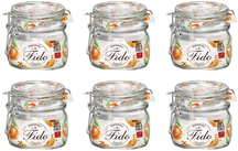 Bormioli Rocco Weck jar Fido - 10 x 10 cm / 500 ml - square - 6 pieces