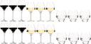 Chef & Sommelier Wine Glass Set Open Up (Red wine glasses & White wine glasses & Water glasses) - 18 piece set