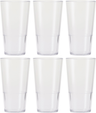 HappyGlass Beer glasses - Unbreakable Super Glass - Vase Mister Vincent - 330 ml - 6 pieces