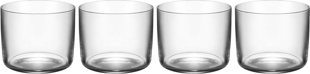 Alessi Red Wine Glasses Glass Family - AJM29/0 - 230 ml - 4 pieces - by Jasper Morrison