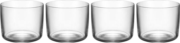 Alessi Red Wine Glasses Glass Family - AJM29/0 - 230 ml - 4 pieces - by Jasper Morrison