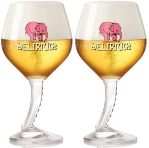 Delirium Beer glass on Foot - 330 ml - 2 pieces