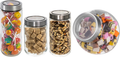 Sareva Stock jars with glass lids - 4 piece set