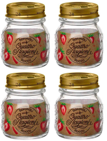 Bormioli Rocco Weck jars Quattro Stagioni - ø 8.5 cm / 250 ml - 4 pieces