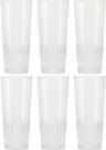 HappyGlass Beer glasses - Unbreakable Super Glass - Matt the Man - 300 ml - 6 pieces