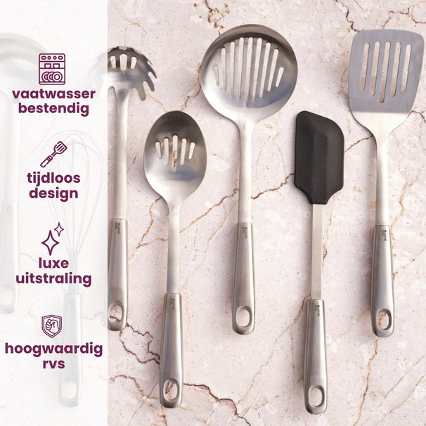Cosy & Trendy Slotted Turner - Delish Plus - Stainless Steel