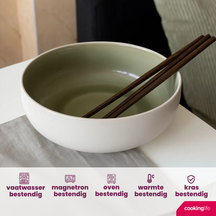 Cookinglife Soup Bowls / Bowls Moss Green Ø 16.5 cm - 6 Pieces