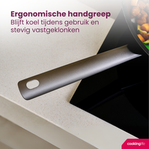 Cookinglife Frying Pan Set ProForge - ø 24 & 28 cm - ceramic non-stick coating - suitable for all heat sources