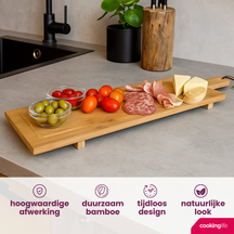 Cookinglife Serving Board XL - Bamboo - 88 x 26 cm