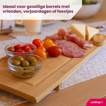 Cookinglife Serving Board XL - Bamboo - 88 x 26 cm