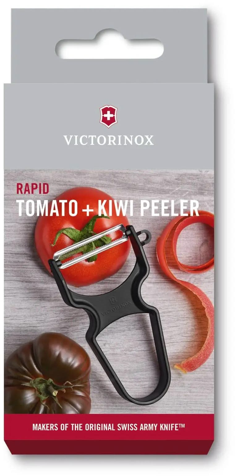 Victorinox Thin peeler Rapid - Black - Serrated