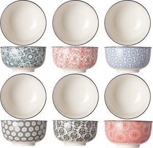 Cosy & Trendy Small Bowls Delirio ø 13 cm / 500 ml - 6 pieces