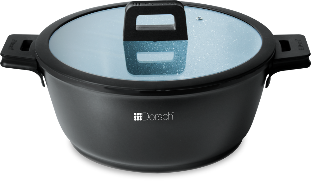 Dorsch Casserol Proglider Marble - ø 20 cm / 2.1 liters - Ceramic non-stick coating