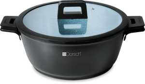 Dorsch Casserol Proglider Marble - ø 20 cm / 2.1 liters - Ceramic non-stick coating