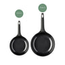 Sola Ceramic Deluxe Pan Set - Frying pan ø 24 and 28 cm