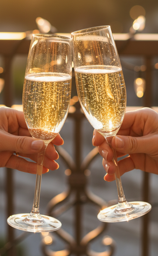 Cookinglife Wine Glass Set Solare 12-Piece - Red Wine Glasses + White Wine Glasses + Champagne Glasses