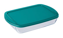 Pyrex Oven dish with lid - Cook & Store - 28 x 20 x 5 cm / 1.6 liters