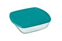 Pyrex Oven dish with lid - Cook & Store - 20 x 17 x 6 cm / 1 liter