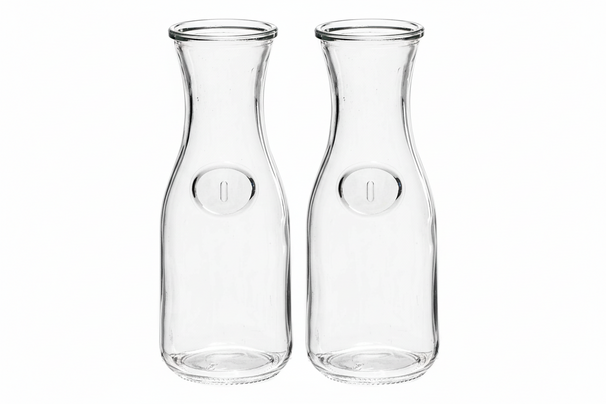 Cookinglife Carafe / Water Carafe – 1 Litre – Set of 2