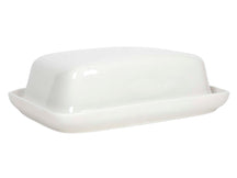 Cookinglife Butter Dish White Porcelain 17.5 x 13 cm