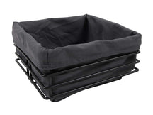 Cookinglife Bread Basket Black Metal Square