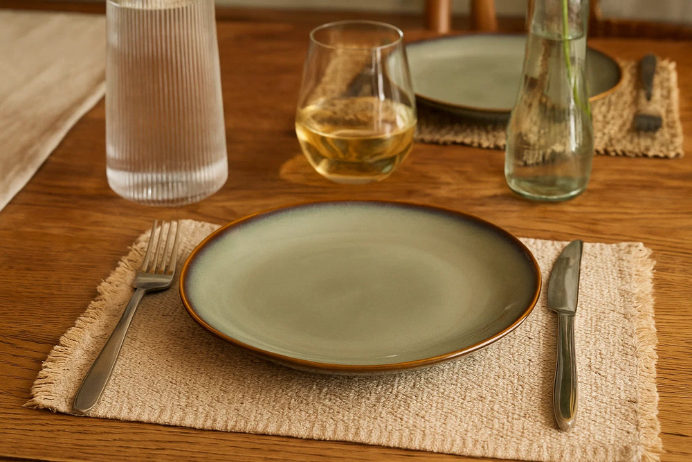 Cookinglife Dinner Plates Sabi Green ø 26 cm - 6 pieces