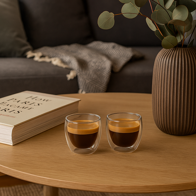 Cookinglife Double-walled Espresso Glasses 100 ml - 2 pieces