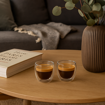 Cookinglife Double-walled Espresso Glasses 100 ml - 2 pieces