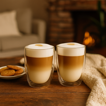 Cookinglife Double-walled Latte Macchiato glasses 380 ml - 2 pieces