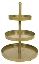 Cookinglife Etagere metal / gold - ø 15, 20 & 25 cm - 3 Layer