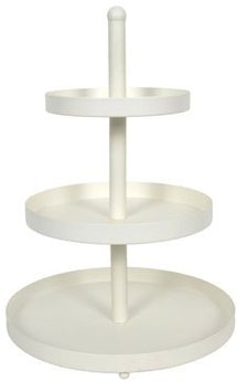 Cookinglife Etagere metal white - ø 20, 25 & 30 cm - 3 Layer