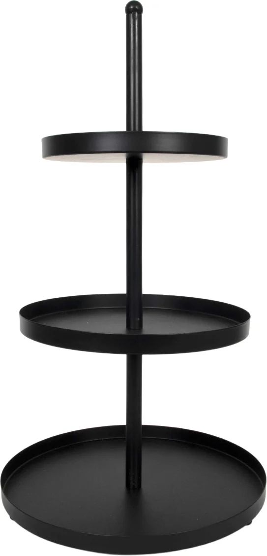 Cookinglife Etagere metal black - ø 20, 25 & 30 cm - 3 Layer